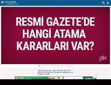Tablet Screenshot of memurhaber.com